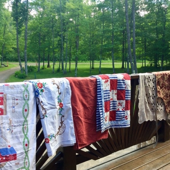 👶 Vintage Toddler Crocheted Knit Mint Dress - Picture 7 of 16